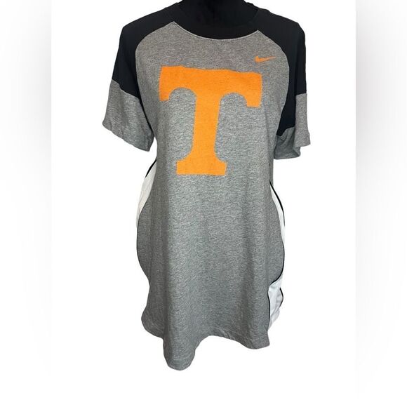NIKE TENNESSEE VOLUNTEERS WOMENS MEDIUM GRAY ORANGE AND WHITE SHIRT - Picture 2 of 9